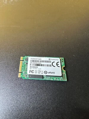 Transcend MTS400 256GB MLC NAND 160 MB/s SATA III TS256GMTS400 DDR3 M.2 2242 SSD - Image 1 of 2