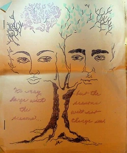 East Ridge High School Rochester Irondequoit NY 1975 Senior Bankett Programm - Bild 1 von 2