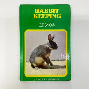 Rabbit Keeping CF Snow Foyles Handbooks 1979 Book - Picture 1 of 19