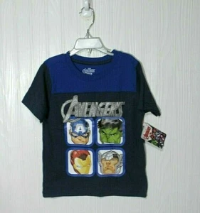 Boys Marvel Avengers T Shirt Size 5/6 NWT - Picture 1 of 3