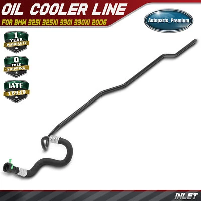 Manguera de enfriador de aceite de transmisión automática de entrada para BMW 325i 325xi 330i 330xi 2006 Foto 1 de 4
