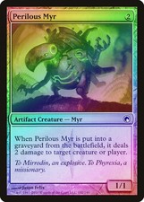 Perilous Myr FOIL Scars of Mirrodin NM Artifact Common MAGIC MTG CARD ABUGames