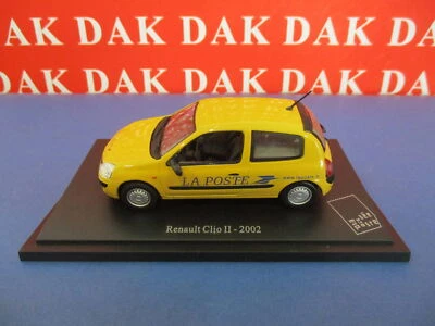 Die cast 1/43 Modellino Auto Poste Francesi La Poste Renault Clio II 2002 - Immagine 1 di 4