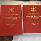 8*Ancient & Accepted Rite Supreme Council 33° Year Book 2013-2019 8 Editions Set