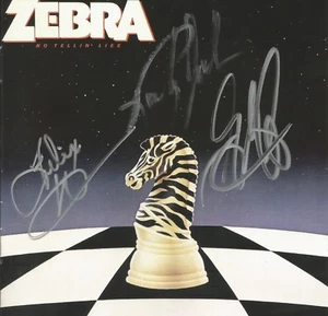 No Tellin' Lies * von Zebra (CD, 2013, Rock Candy) original handsigniert - Bild 1 von 6
