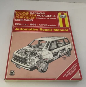 Dodge Caravan, Plymouth Voyager, Chrysler Town & Country 1984-1995 Repair Manual - Picture 1 of 4