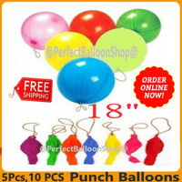 25 LARGE PUNCH BALLOONS Party Bag Fillers Goody CHILDRENS Loot Bag Toys Birthday