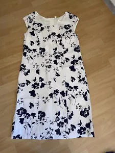 BPC Selection Bonprix Damen Kleid Gr. 40 (M) Hochzeit Sommer Blumenprint Leinen - Bild 1 von 5