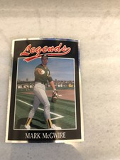 1991 Legends Magazine Insert SILVER #33 McGwire 