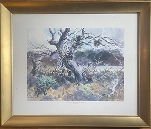John Cowan Print-”Hunting Deer in South Texas”-TX/TN Artist - Picture 1 of 8