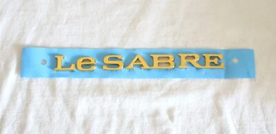 1997 - 1999 BUICK "LEABRE" CHAPADO EN ORO 24K EMBLEMA LATERAL - 25622286 Foto 1 de 2