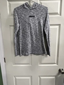 Abercrombie Kids Gray Pullover Hoodie Tshirt - Size 13/14 - EUC - Picture 1 of 6