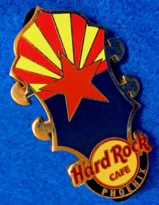 PHOENIX CORE HRC HEADSTOCK SERIES ARIZONA STATE FLAG Hard Rock Cafe PIN - Picture 1 of 1