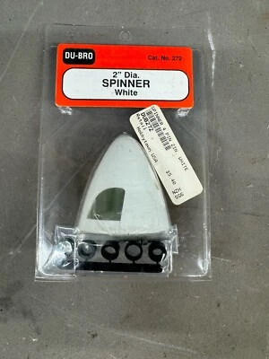 DU-BRO 272 branco 2 polegadas 2 lâminas giratório controle remoto controle remoto avião nitro gás fabricante de equipamento original - Imagem 1 de 3