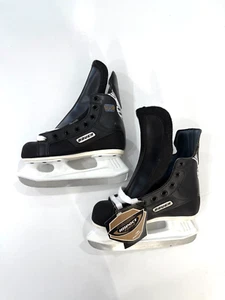 Bauer Impact 100 Eishockey Schlittschuhe Jugend Kinder Größe 12D Größe L Tuuk Blades NEU - Bild 1 von 10