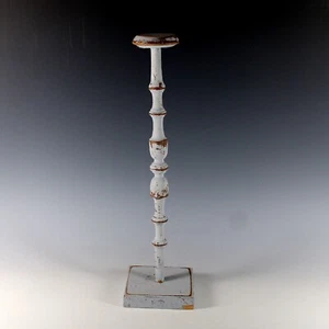 Antique French Hand Turned Wood Hat Wig Stand - Picture 1 of 6
