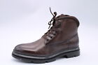 Kenneth Cole New York Carter Boot Men's Size 8 M Brown Leather Lace Up Boots