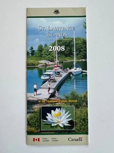 Map Brochure ST. LAWRENCE ISLANDS NATIONAL PARK OF CANADA 2008 - Picture 1 of 2