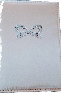 SWAROVSKI SILBER KRISTALL Werbe-/Komplementärgeschenk JOURNAL mit Kristallstift - Bild 1 von 5