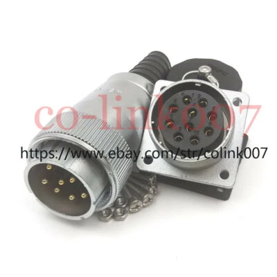 WS32 10pin Power Connector, Aviation Bulkhead Industrial Plug Socket LED Plug  - Image 1 of 4