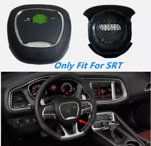 Driver Steering Wheel Cover For Dodge Challenger Charger Durango SRT 2015-2024 - Foto 1 di 4