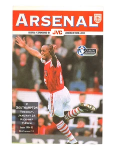 Arsenal v Southampton 1994-1995 Premier League 24/01/1995 - Picture 1 of 2
