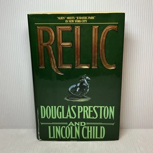 Relic by Douglas Preston & Lincoln Child, 1995 HCDJ, 1st Edition / 1st Printing - Imagen 1 de 11