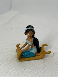 Disney Jasmine Magic Carpet toy figure Aladdin Cake Topper Toy - Picture 1 of 4