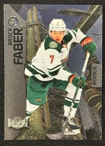2023-24 SkyBox Metal Universe Brock Faber RC #181 Minnesota Wild - Picture 1 of 2