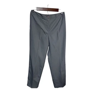 Talbots grau Wolle Seide Mischung Stretch Anzughose Damengröße 4 Arbeitshose - Bild 1 von 10