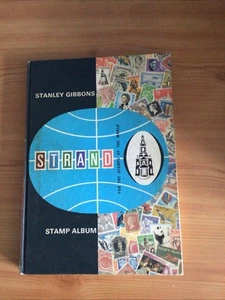 Stanley Gibbons Strand Stamp Album 34a Edizione 1979 con francobolli assortiti (HSH2) - Foto 1 di 10