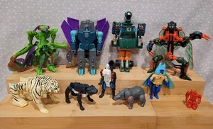 Vintage Transformers Darkwing Beast Wars Tigatron Manterror Jetstorm Decoy Lot - Picture 1 of 22