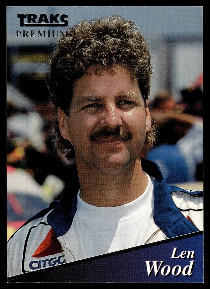 1994 Traks #153 Len Wood - Image 1 of 2