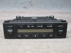95-97 TOYOTA CELSIOR UCF20 RHD A/C HEATER CLIMATE CONTROL SWITCH PANEL OEM - Picture 1 of 12