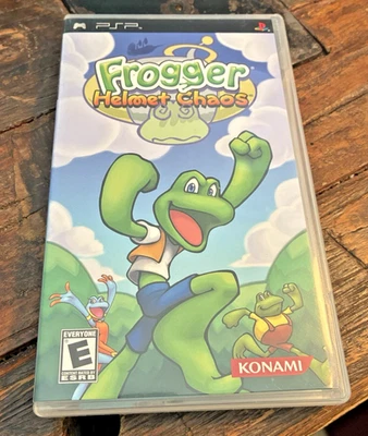 Frogger: Helmet Chaos PSP Video Game CIB Tested Sony PlayStation Portable - Image 1 of 3