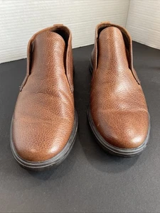 Botas Chukka Peter Millar Excusionist Para Hombre Talla 9 M Cuero Guijarro Marrón - Imagen 1 de 10