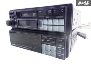 ALPINE 7284J Cassette Deck Graphic Equalizer Vintage Car Audio Japan Junk - Picture 1 of 10