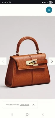 Bolso Anthropologie JW PEI Elise con asa superior en marrón con bolsa antipolvo nuevo con etiquetas precio de venta sugerido por el fabricante $99 Foto 1 de 4