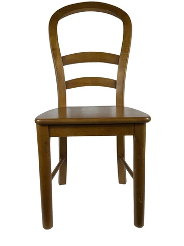 Vintage Stanley Furniture Company Wood Desk Chair Made In USA Cover