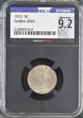 1906 Liberty V Nickel 5C NGCX MS63 VaultBox Funbox BX3-41 - Image 1 of 2