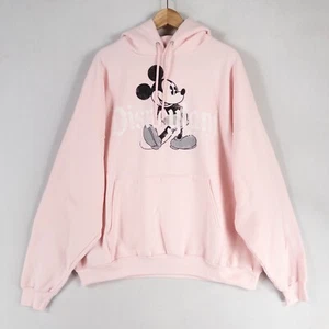 Disneyland Resort Hoodie Erwachsene One Size Rosa Mickey Mouse Pullover Vintage - Bild 1 von 8