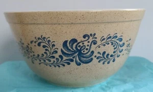 Vtg Pyrex #402 1.5 Quart Nesting Mixing Bowl Homestead Pattern  - Picture 1 of 10