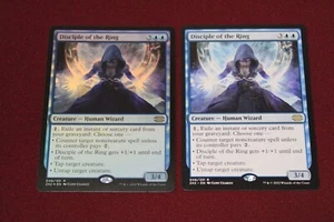 Disciple of the Rings x2 (1 Foil) Double Masters 2022 Set Never Played NM MTG - Afbeelding 1 van 2