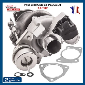 TURBO COMPRESSEUR pour PEUGEOT 207 3008 308 5008 508 RCZ 1.6 THP - 9809028780 - Imagen 1 de 11