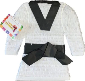 Pinata Karate Arti Marziali Alta 20" Tae Kwon Do Compleanno Pinata - Foto 1 di 2