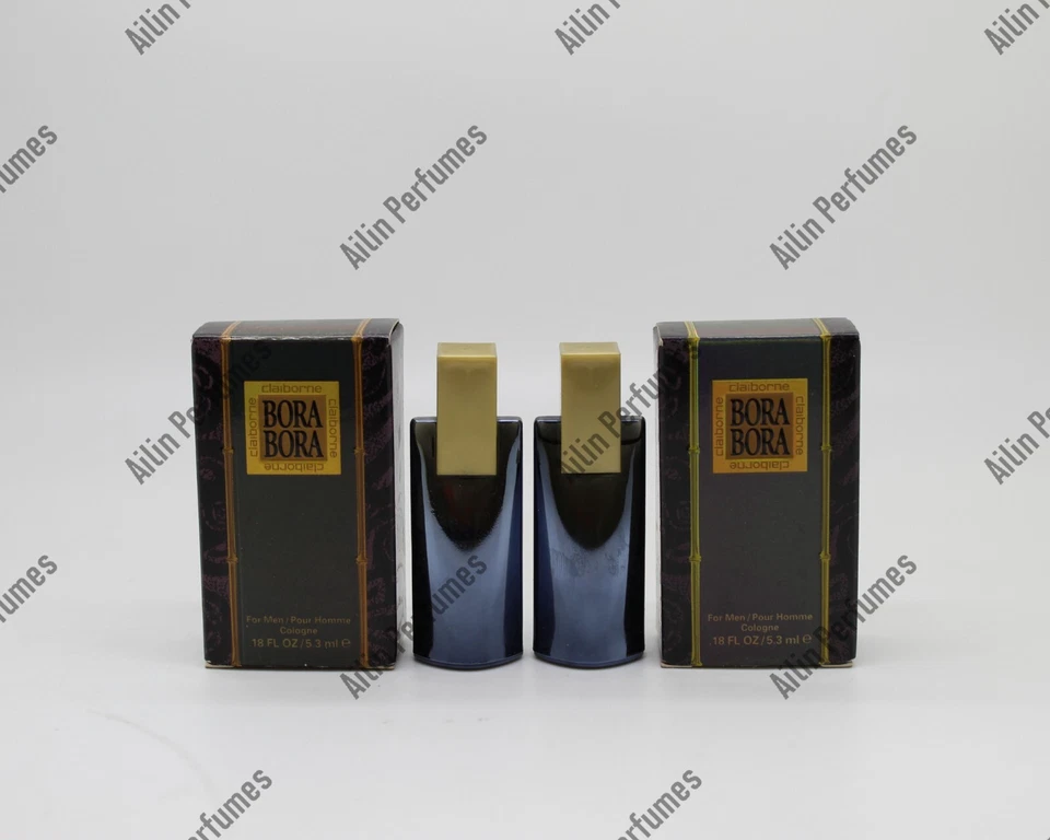 Bora Bora por Liz Claiborne Colonia 0,18 oz (5,3 ml) mini (lote de 2) salpicaduras para hombres Foto 1 de 1