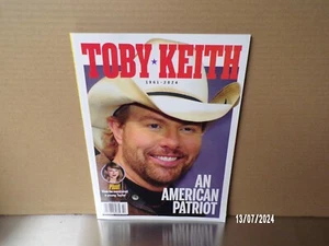 TOBY * KEITH An American Patriot 1961- 2024 Magazine Taylor Swift On Cover Also - Picture 1 of 2