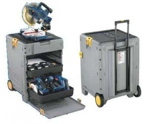 Rare Ryobi 18.0 V Cordless "Six Pack" SPC18 Portable Tool box with Power tools - Picture 1 of 9