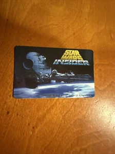 Tarjeta de membresía oficial del Caballero Jedi Star Wars Insider 1995 sin usar - Imagen 1 de 2