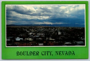 Postcard Aerial View Boulder City, NV 6"X4" CN4 - Picture 1 of 2